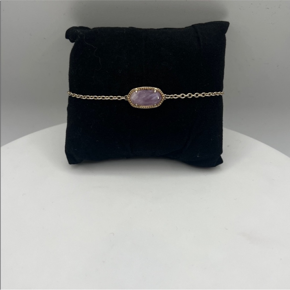 Kendra Scott amethyst bracelet